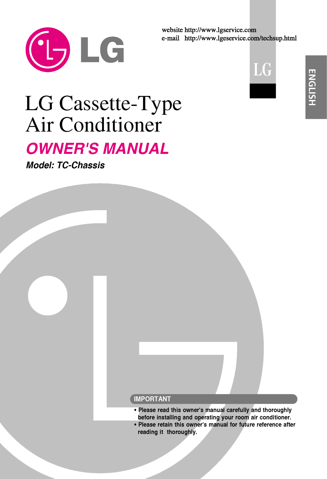 LG LT-C1260CL User Manual