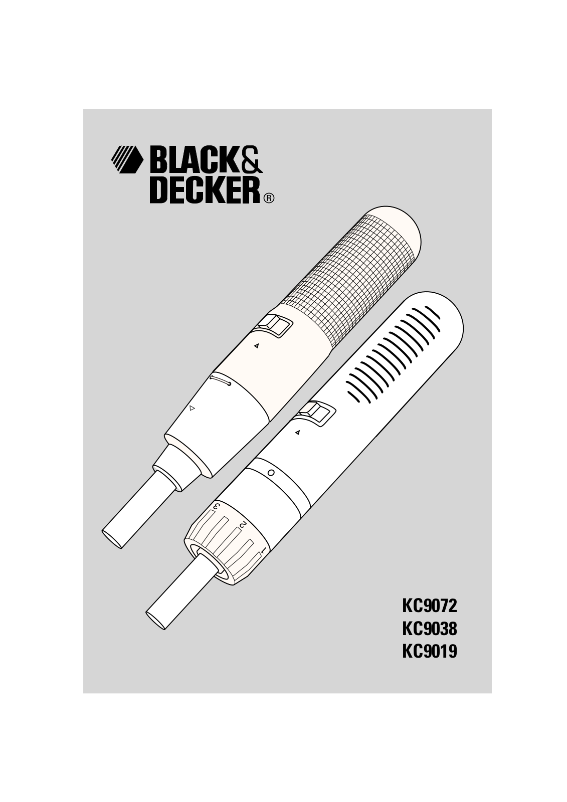 Black & Decker Kc9072 Instruction Manual