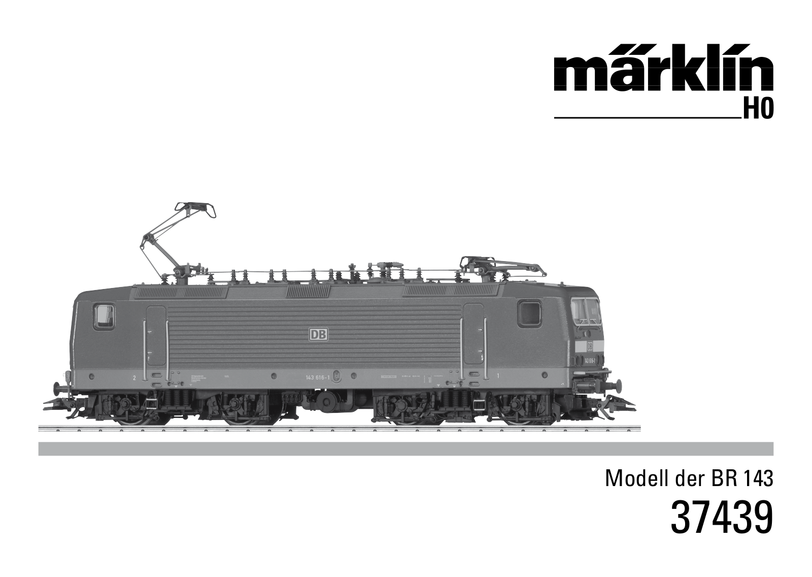 Märklin 37439 User guide