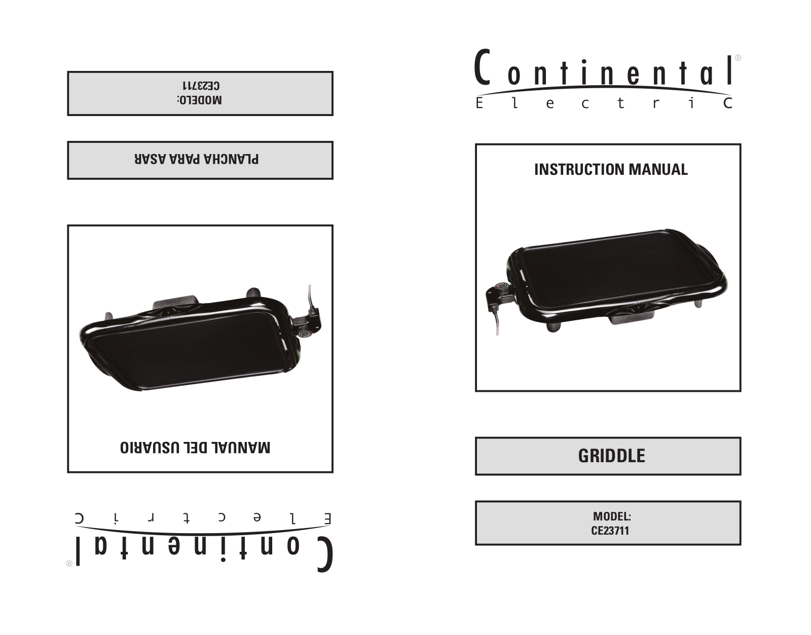 Continental Electric CE23711 User Manual