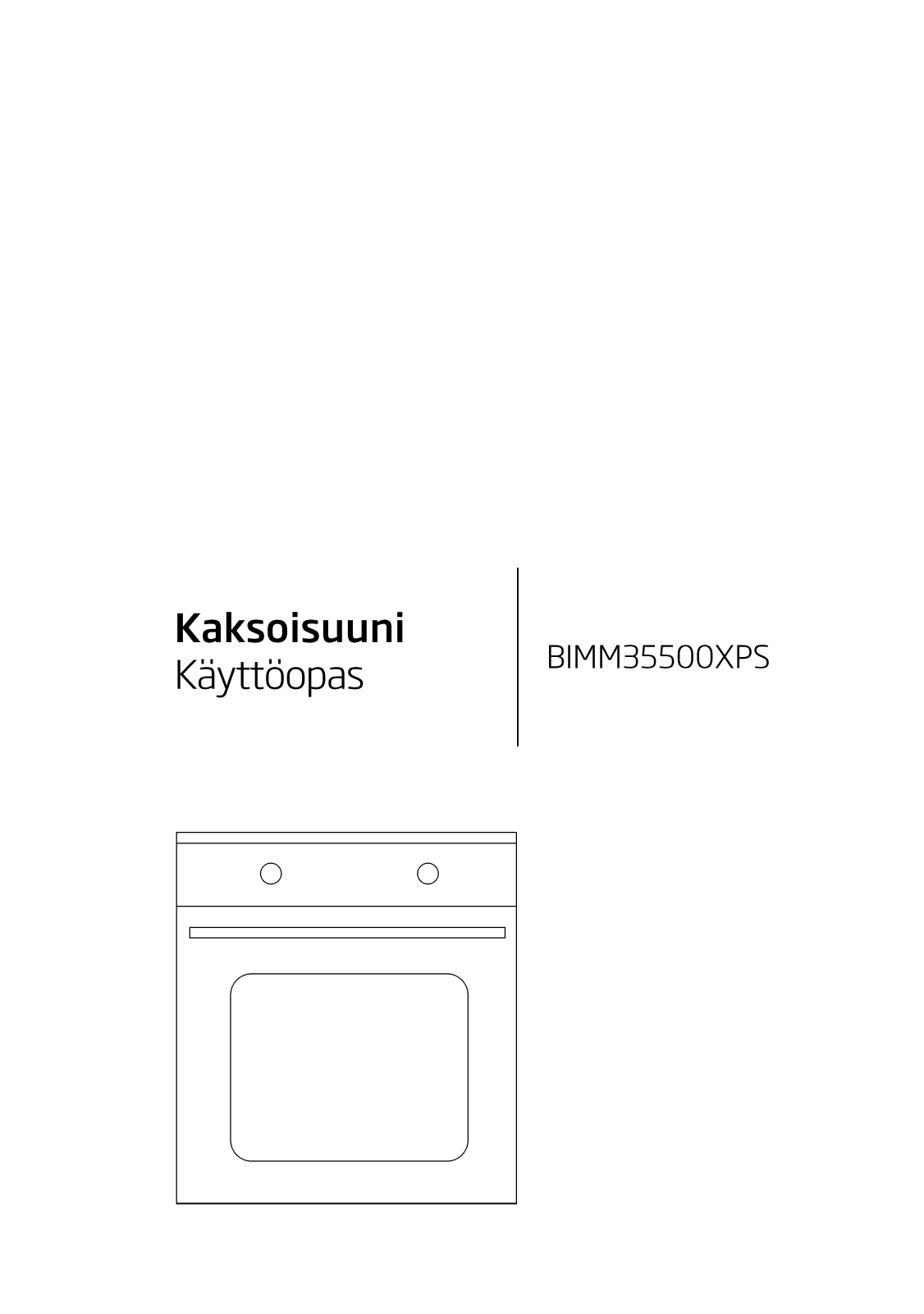 Beko BIMM35500XPS User manual