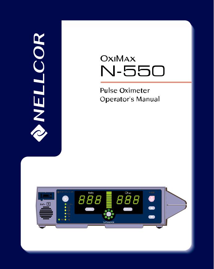 Nellcor N-550 User manual