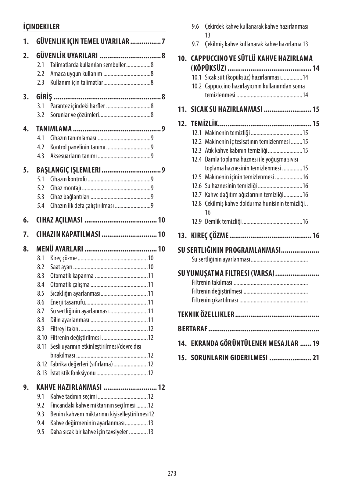 Delonghi ECAM23.420.SW Instruction manuals