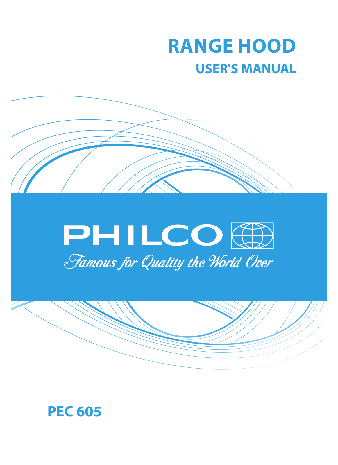 Philco PEC 605 User Manual