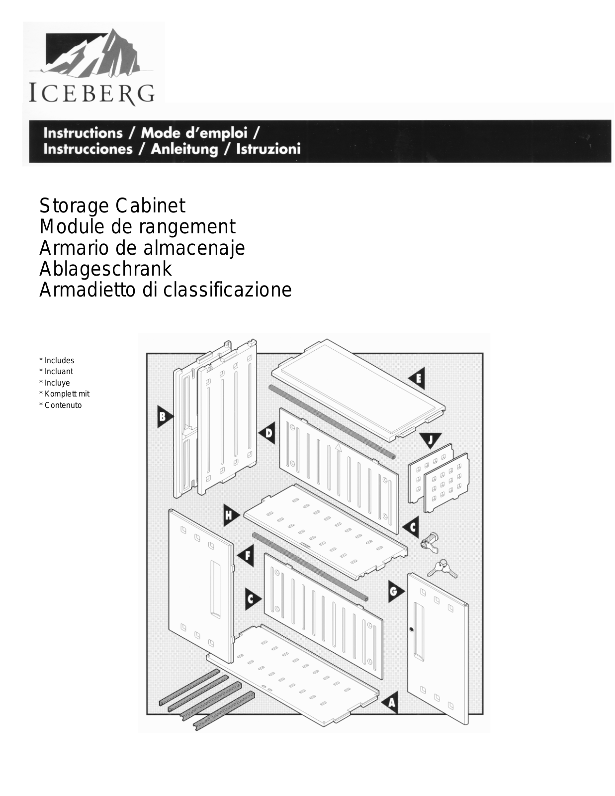 Iceberg 20795 User Manual