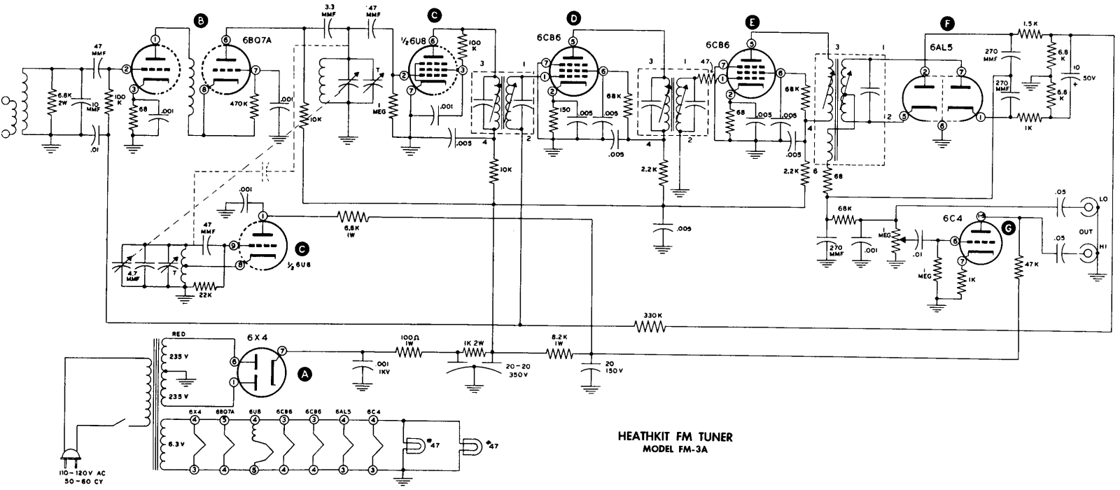 Heathkit 3a schematic