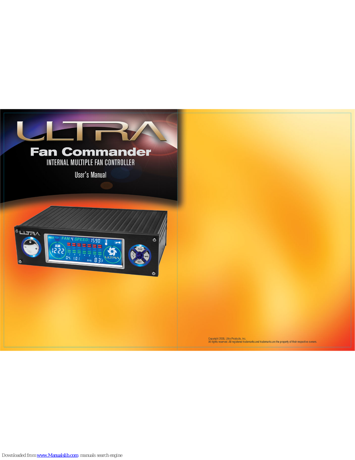 Ultra Fan Commander User Manual