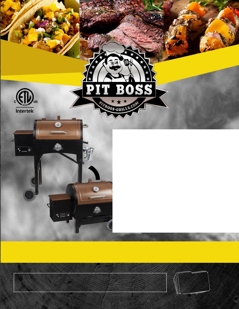 Pit boss PB340TGW1 User Manual