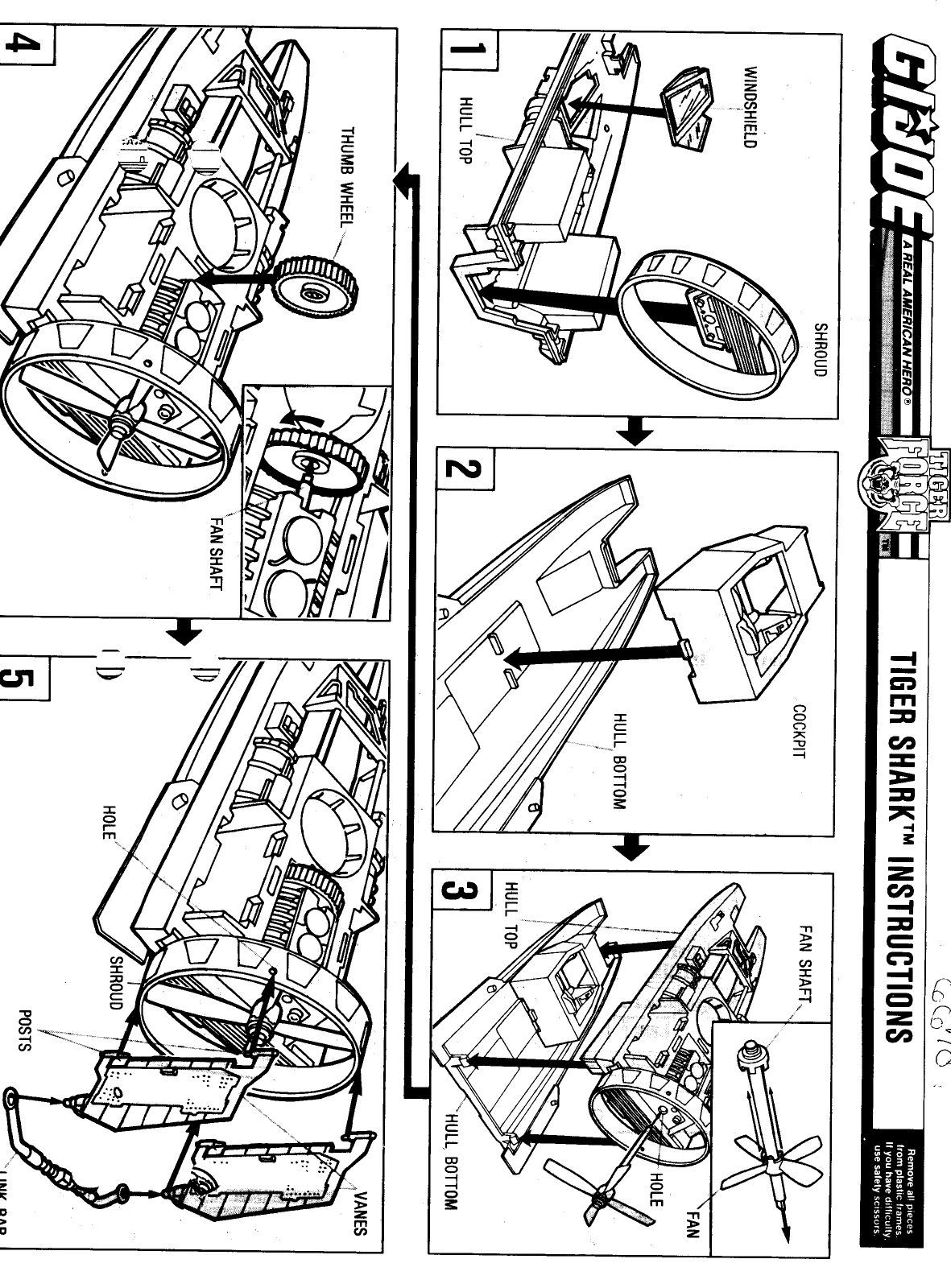 HASBRO GIJoe TigerShark User Manual