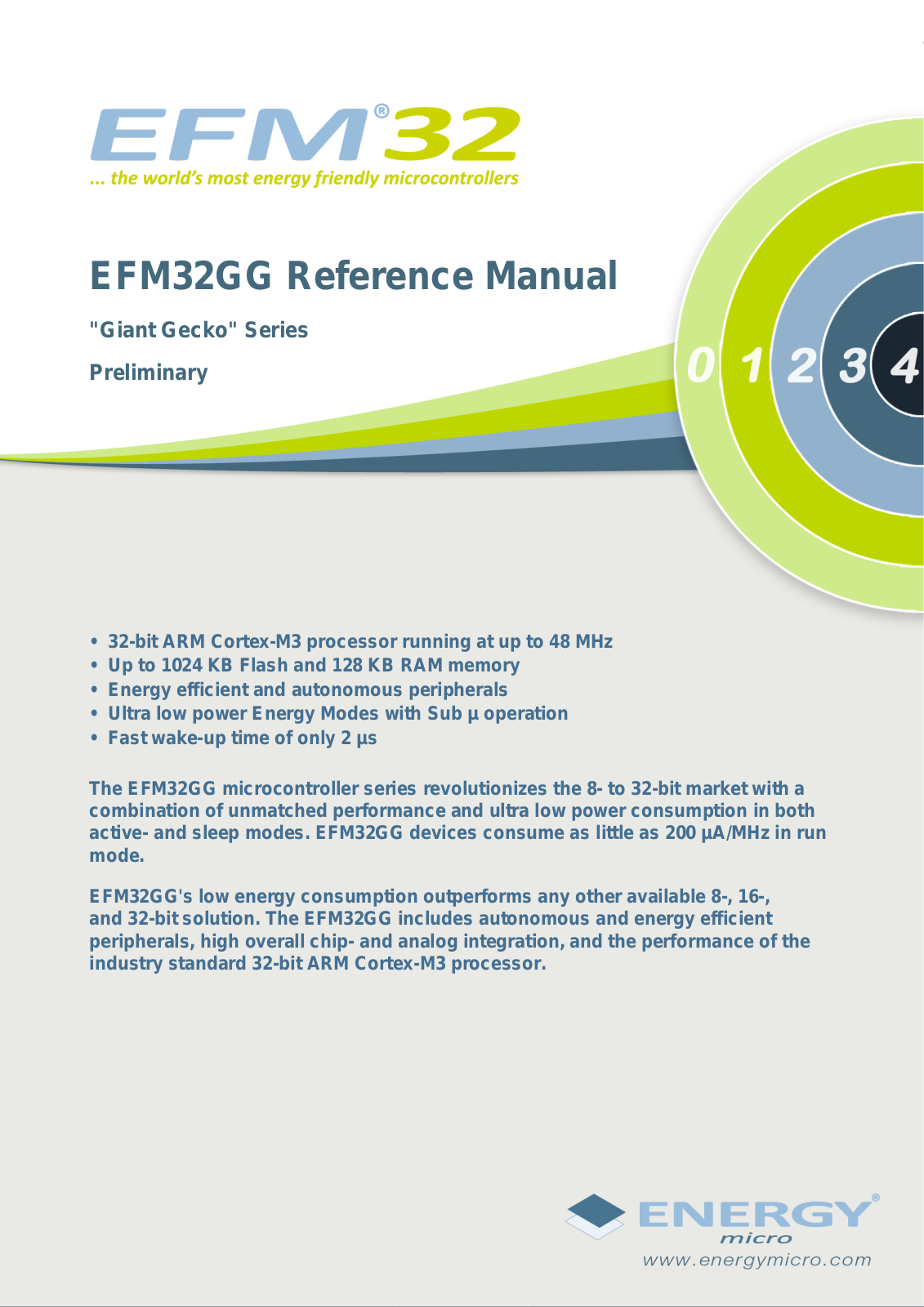 EnergyMicro EFM32GG Reference Manual