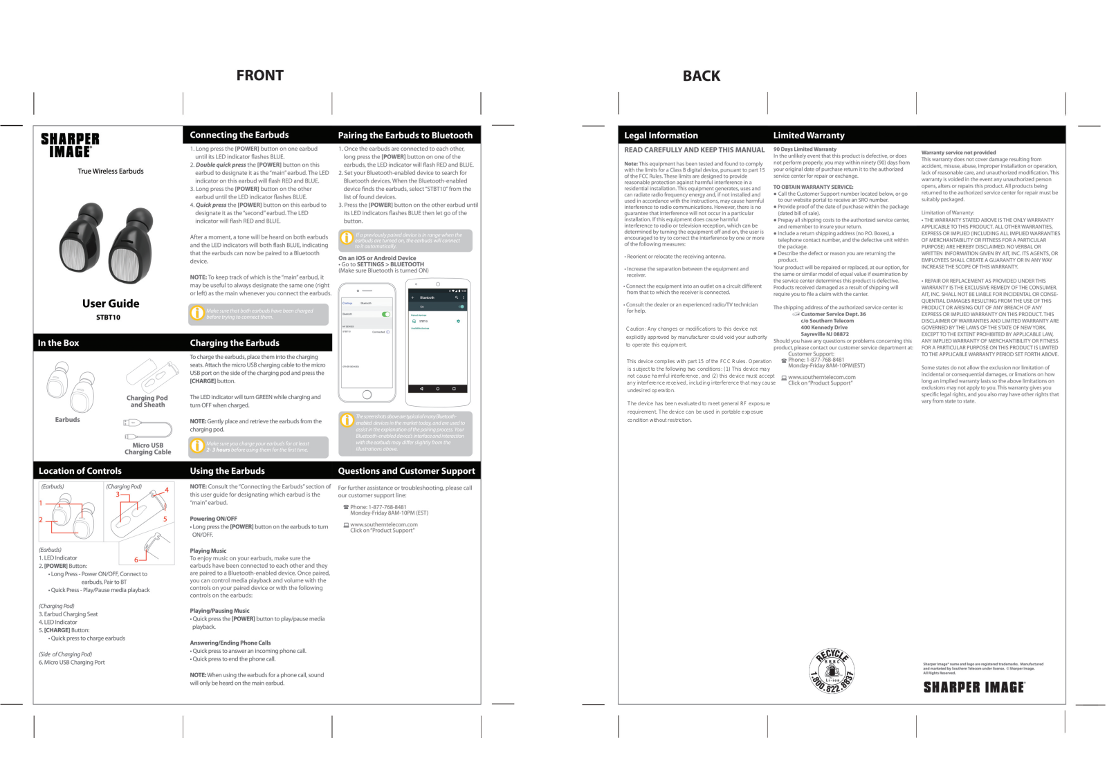 Linpa Technology LBS73 User Manual