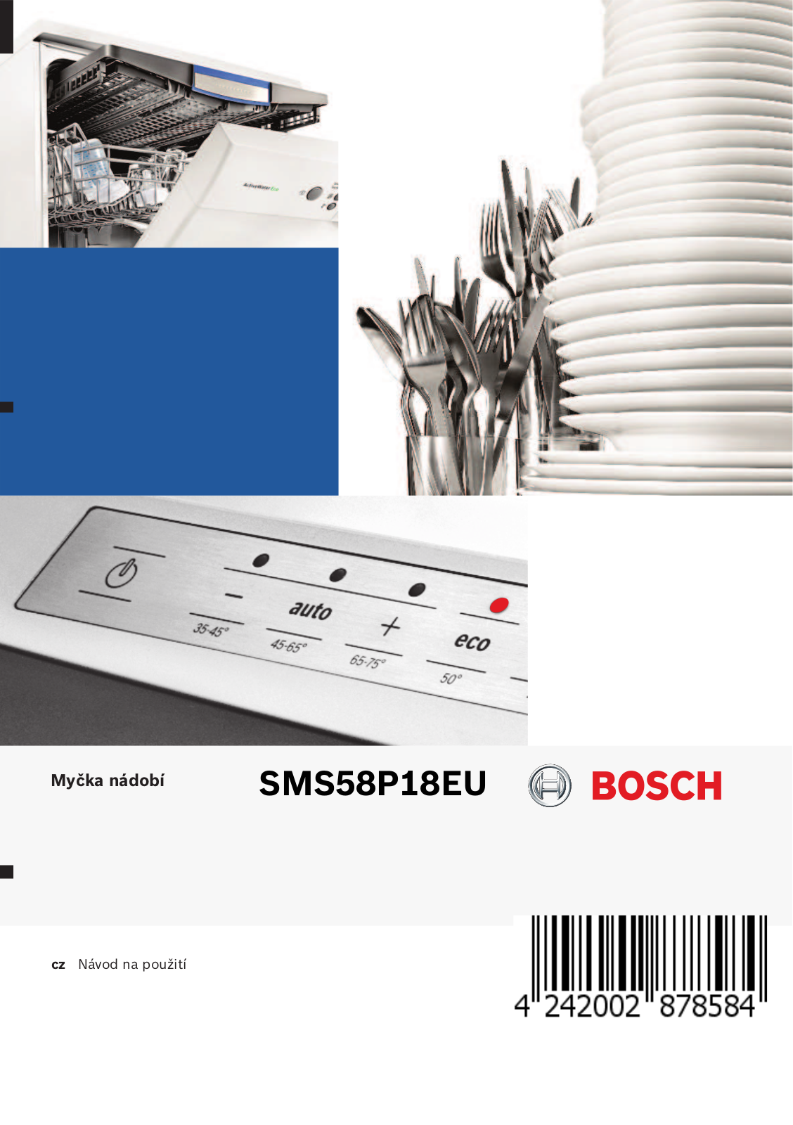 Bosch SMS58P18EU User Manual