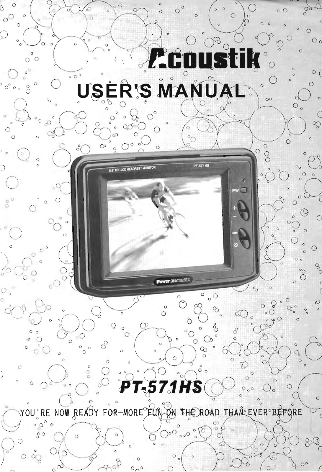 Power Acoustik PT-571HS Owners Manual