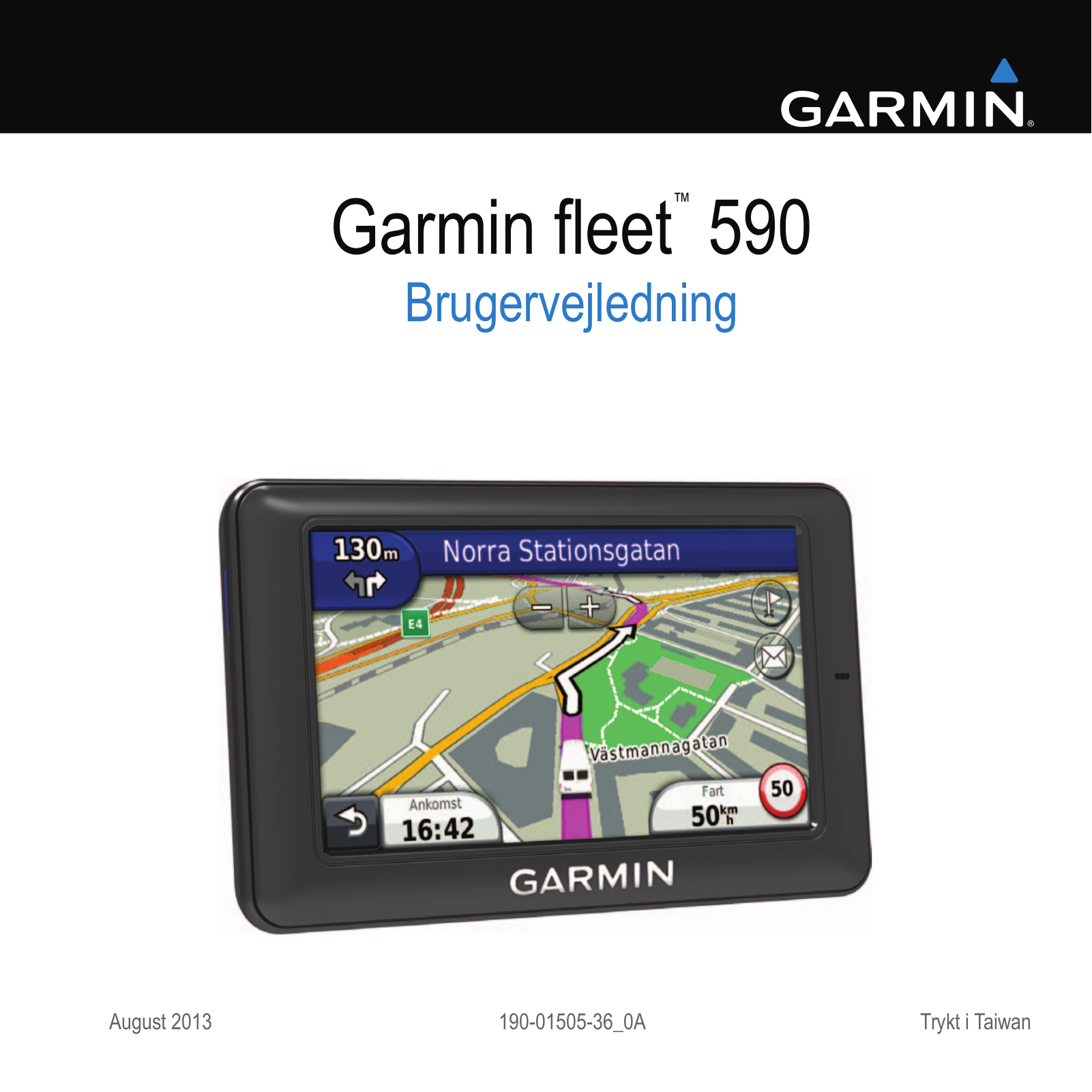 Garmin fleet 590 User Manual