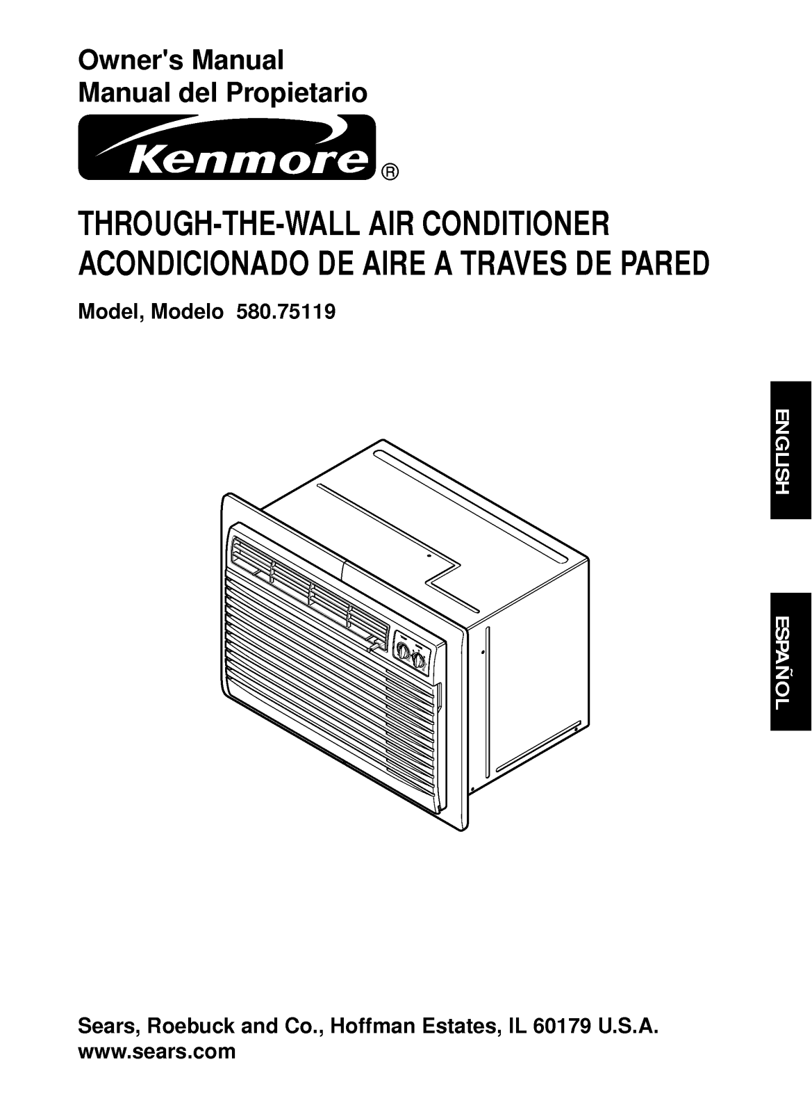 LG 580. 75119 500 User Manual