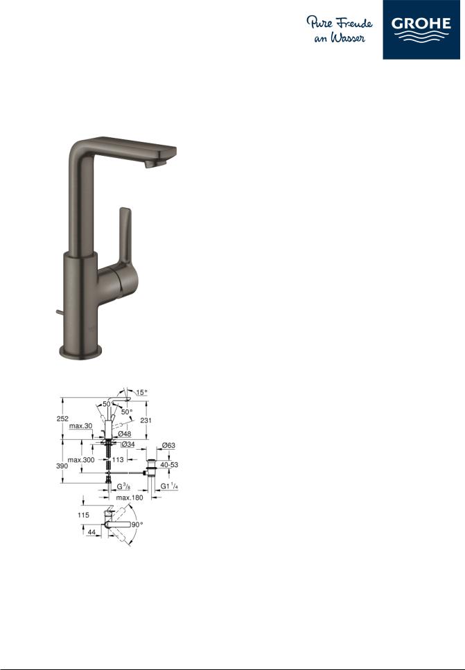 Grohe 23296AL1 User guide