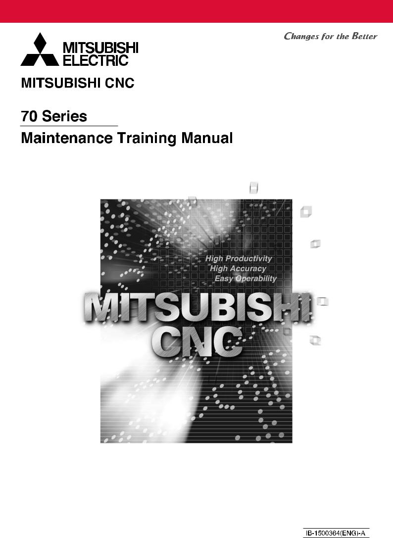 mitsubishi 70 Maintenance Manual