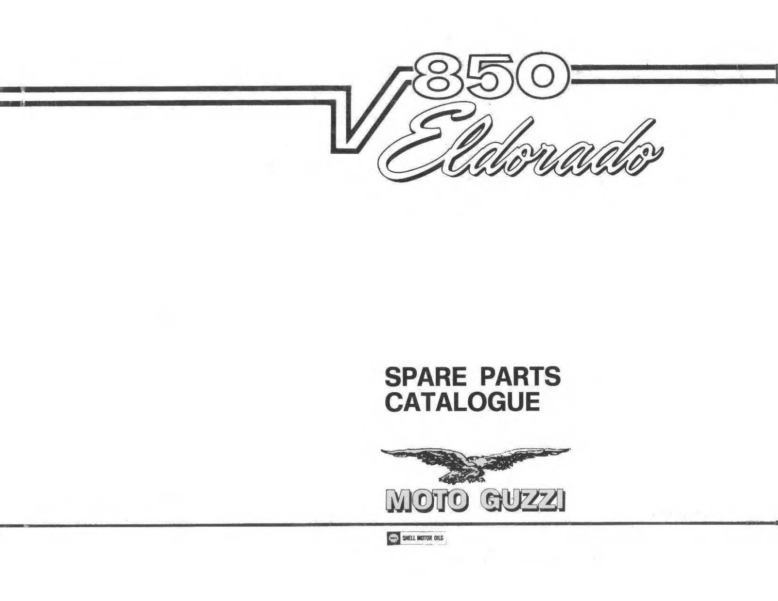 Moto Guzzi Eldorado 850 Parts List