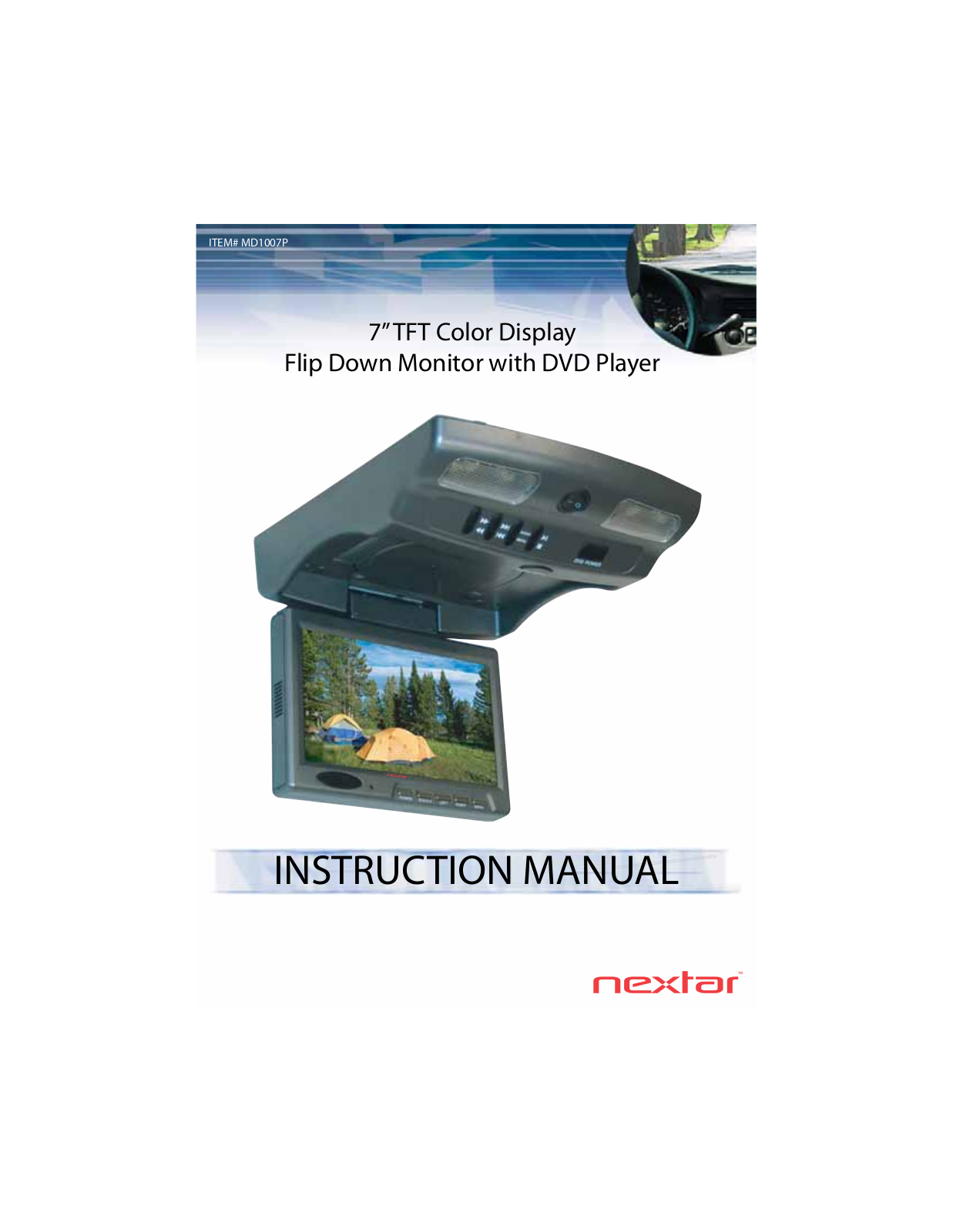 Nextar MD1007P User Manual