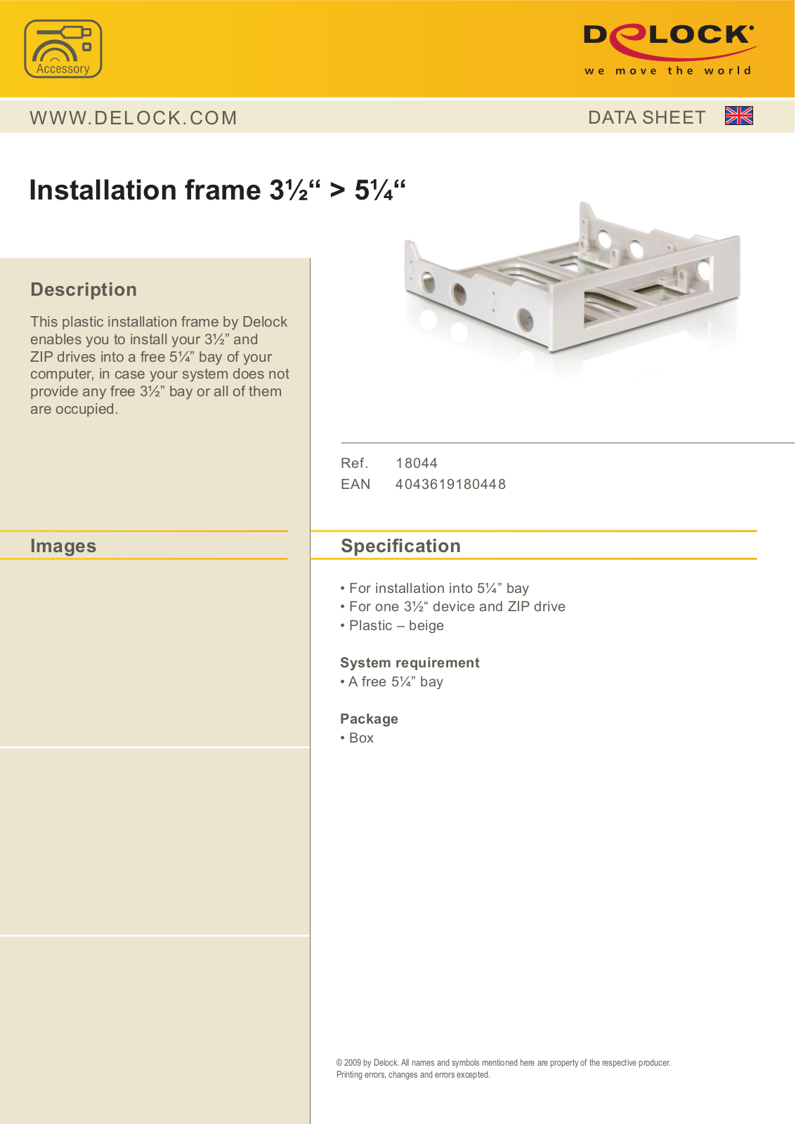 DeLOCK 18044 User Manual