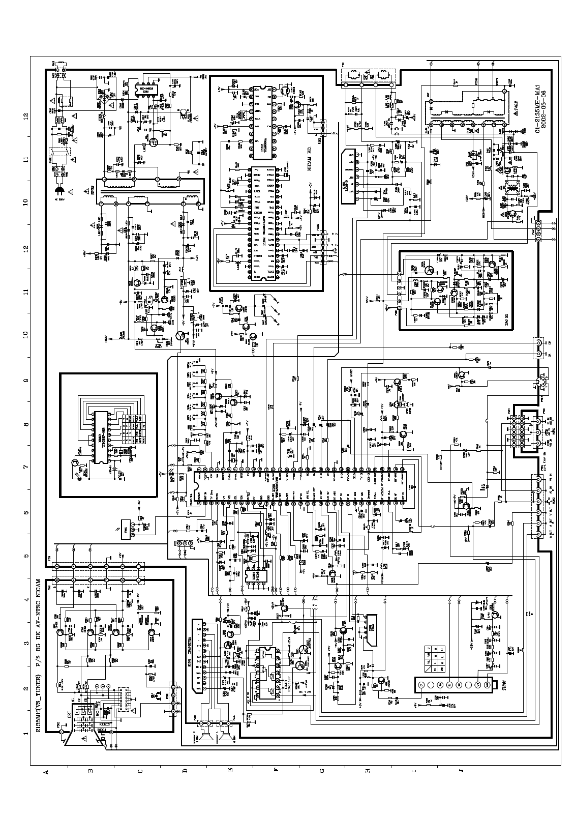 RCA MOD 21T18 Service Manual