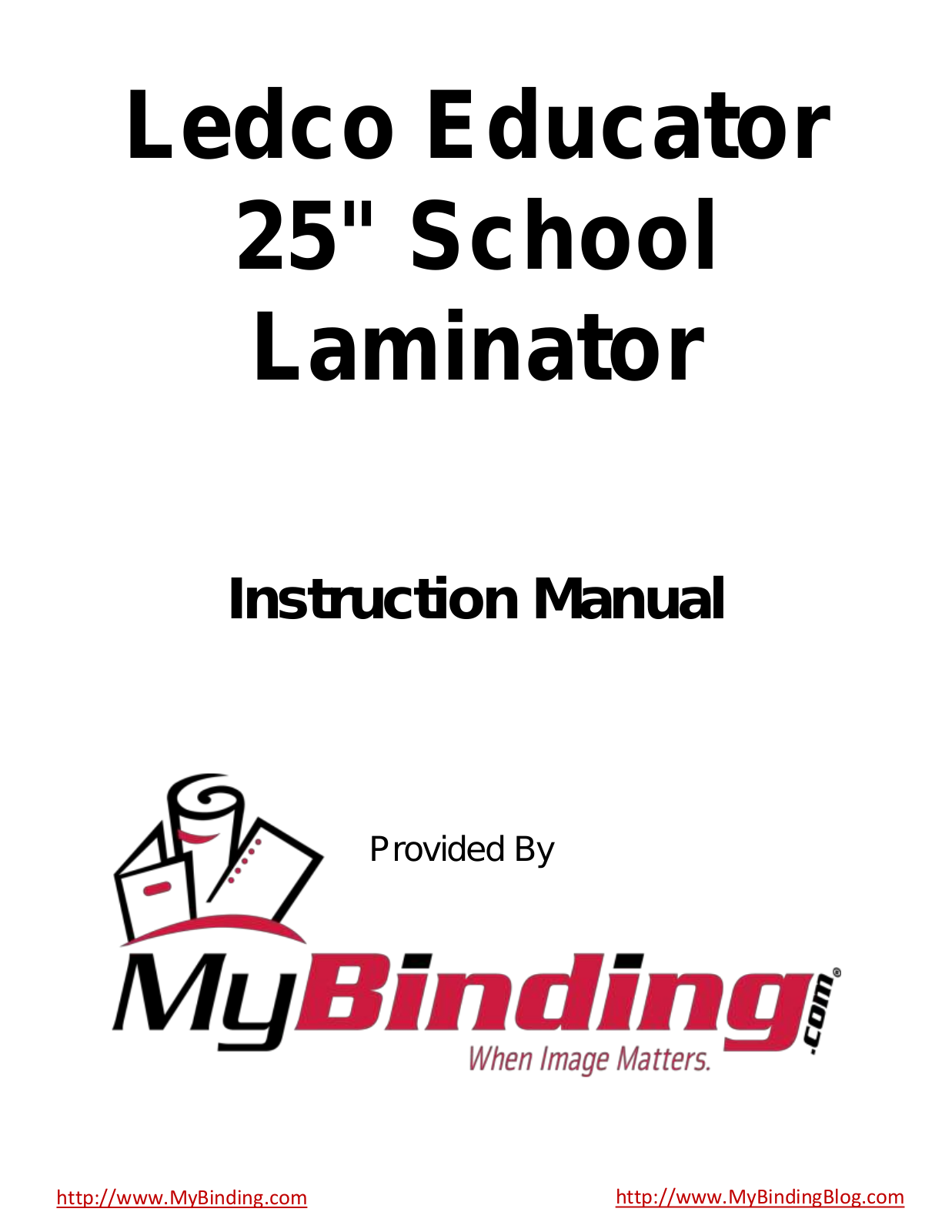 Ledco Educator Instruction Manual