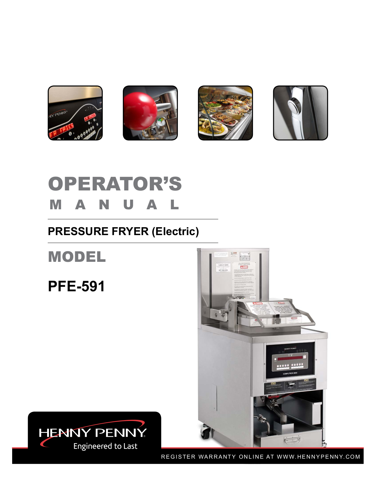 Henny Penny PFE-591 Operator’s Manual