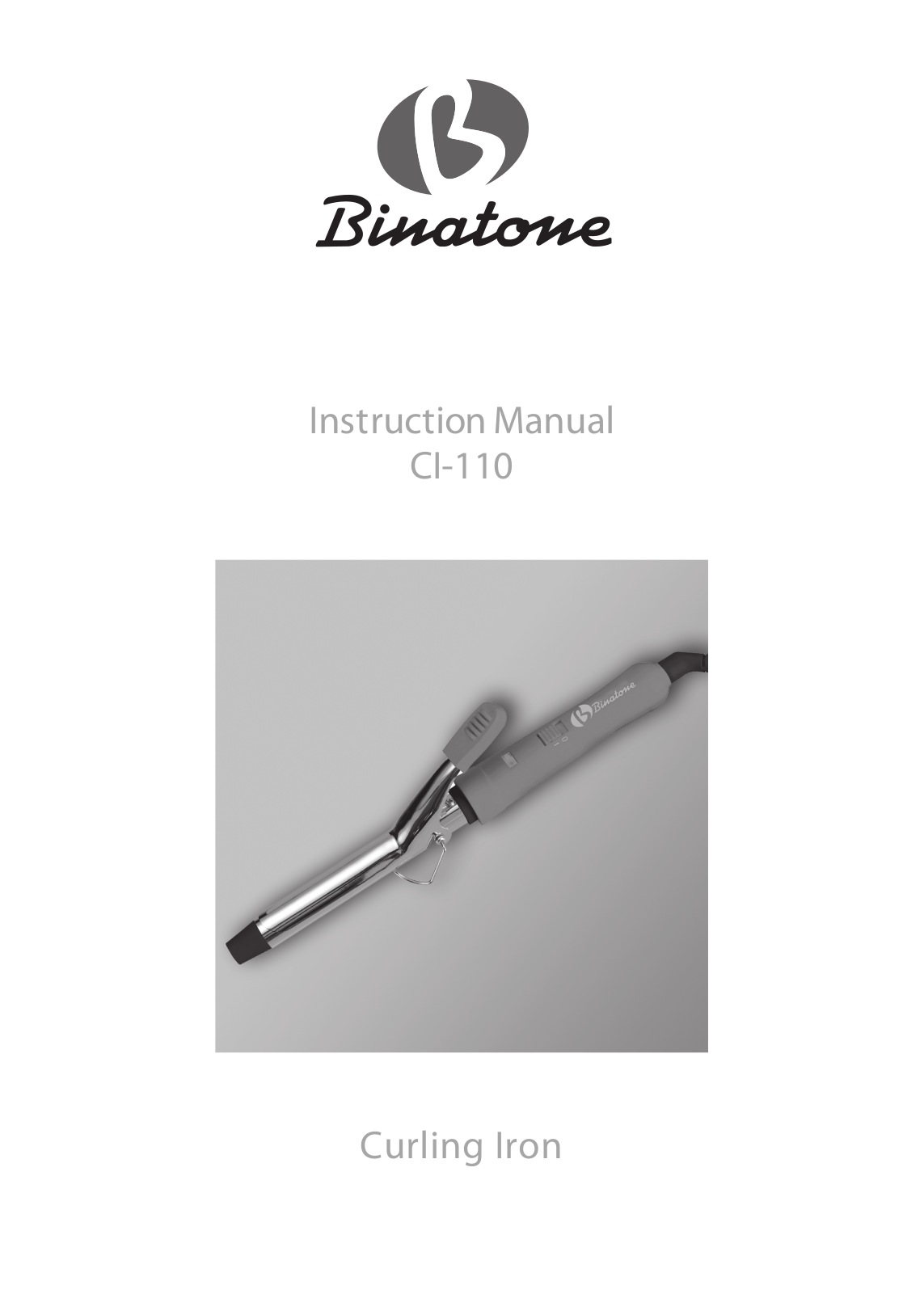 BINATONE CI-110 User Manual