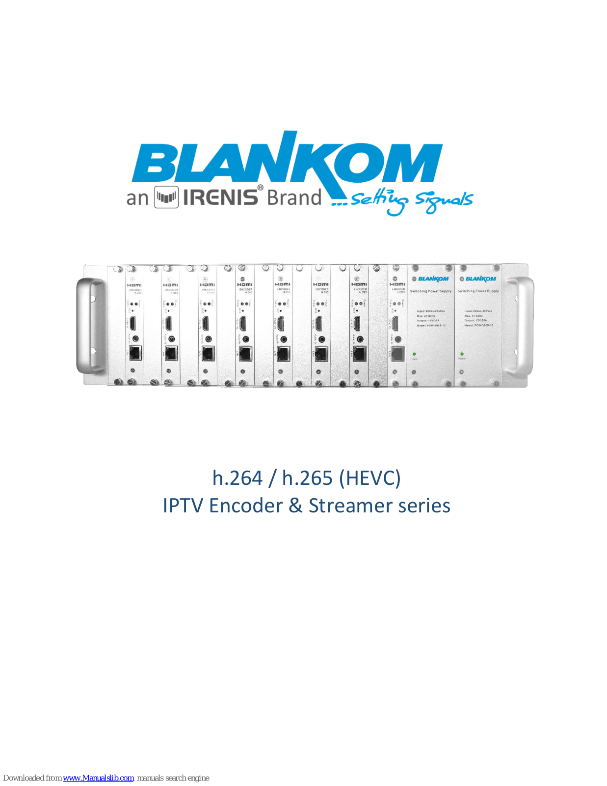 Blankom HDE-16264, VGE-264, HDE-16265, ADE-16264, HDE-4264 User Manual - ManualMachine.com
