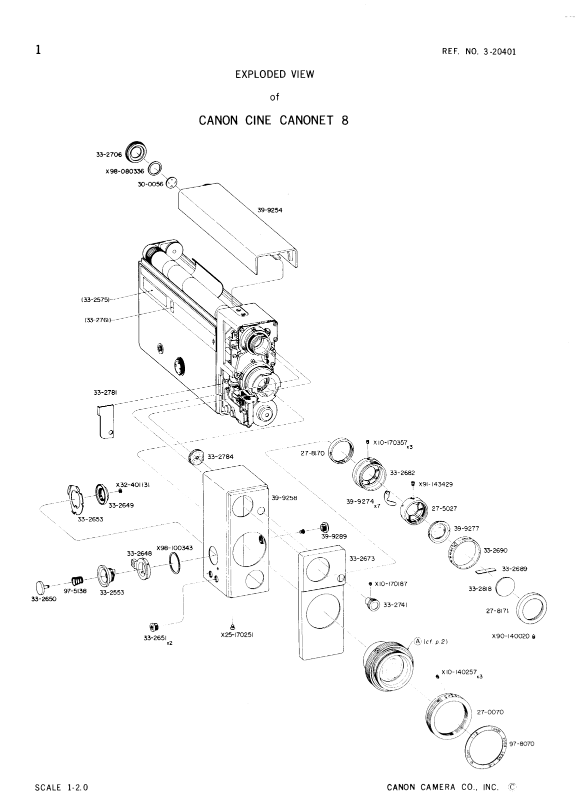 Canon Canonet 8 Owner's Guide