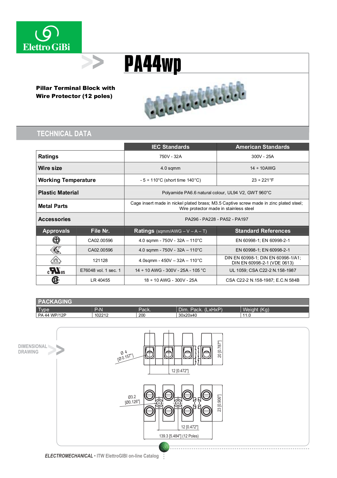 elettro gibi PA44wp User Manual - ManualMachine.com