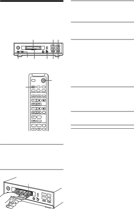 Sony TC-TX313 User Manual