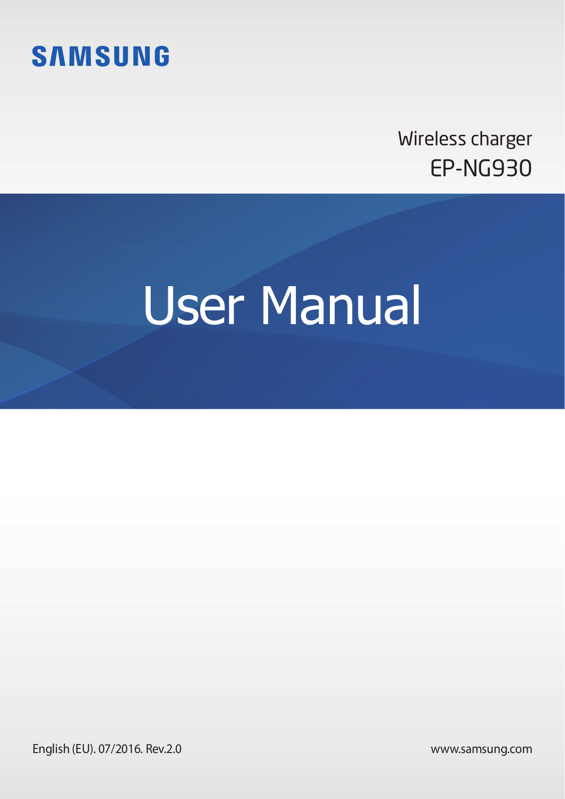 Samsung EP-NG930TWUGUS, EP-NG930TBUGUS User Manual