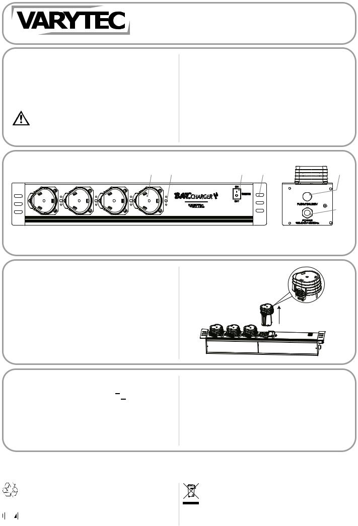 Thomann BAT.CHARGER 4 Quick Start Guide