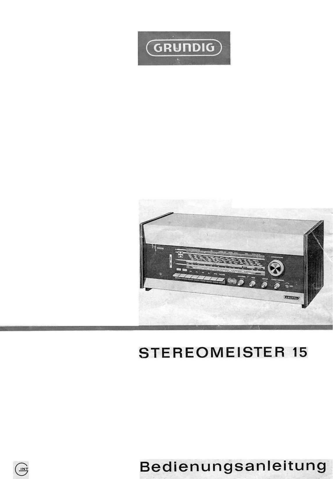 Grundig Stereomeister-15 Owners Manual