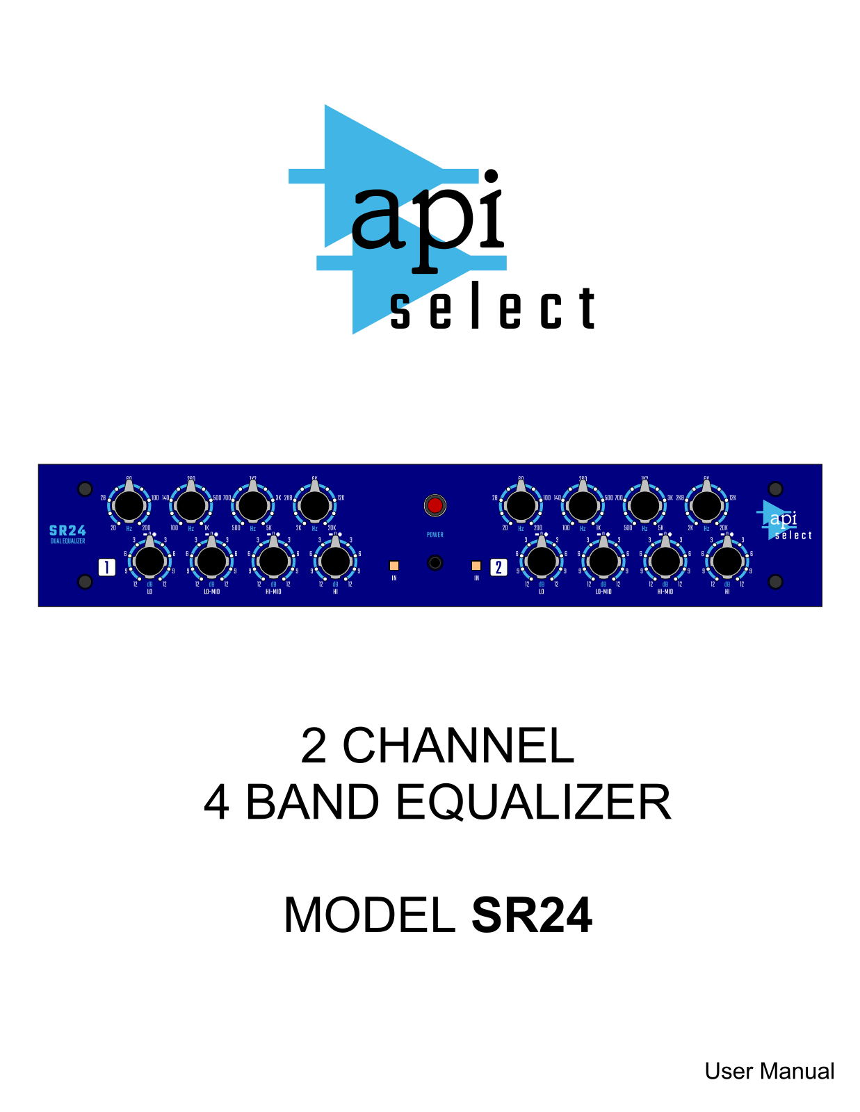 API Audio SR24 User guide - ManualMachine.com