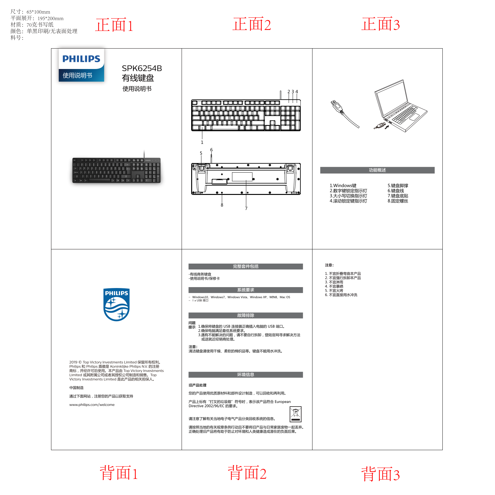 Philips SPK6254/93 Quick Start Guide - ManualMachine.com