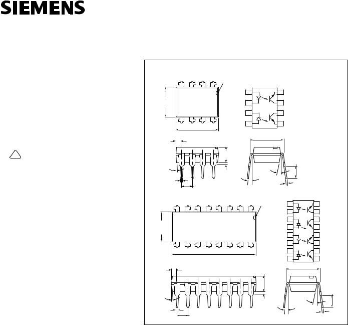 Siemens ILD5, ILQ2, ILD2, ILQ5, ILQ1 Datasheet
