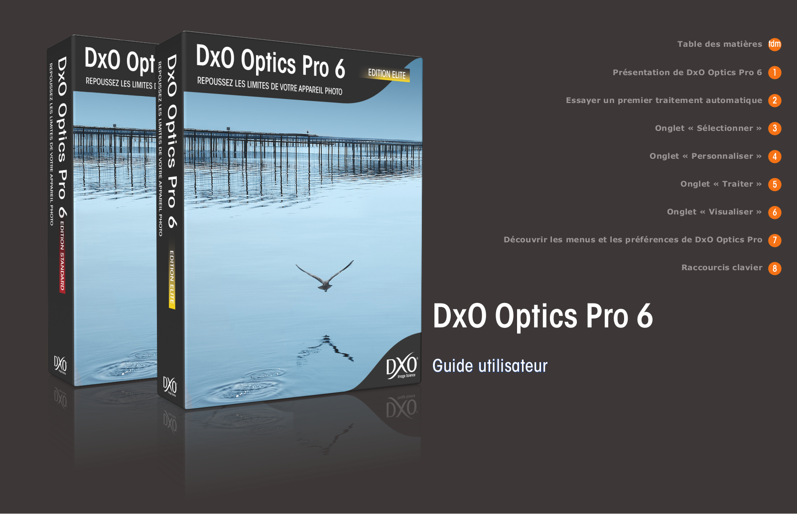 DXO OPTICS PRO 6, OPTICS PRO 6.2 User Manual