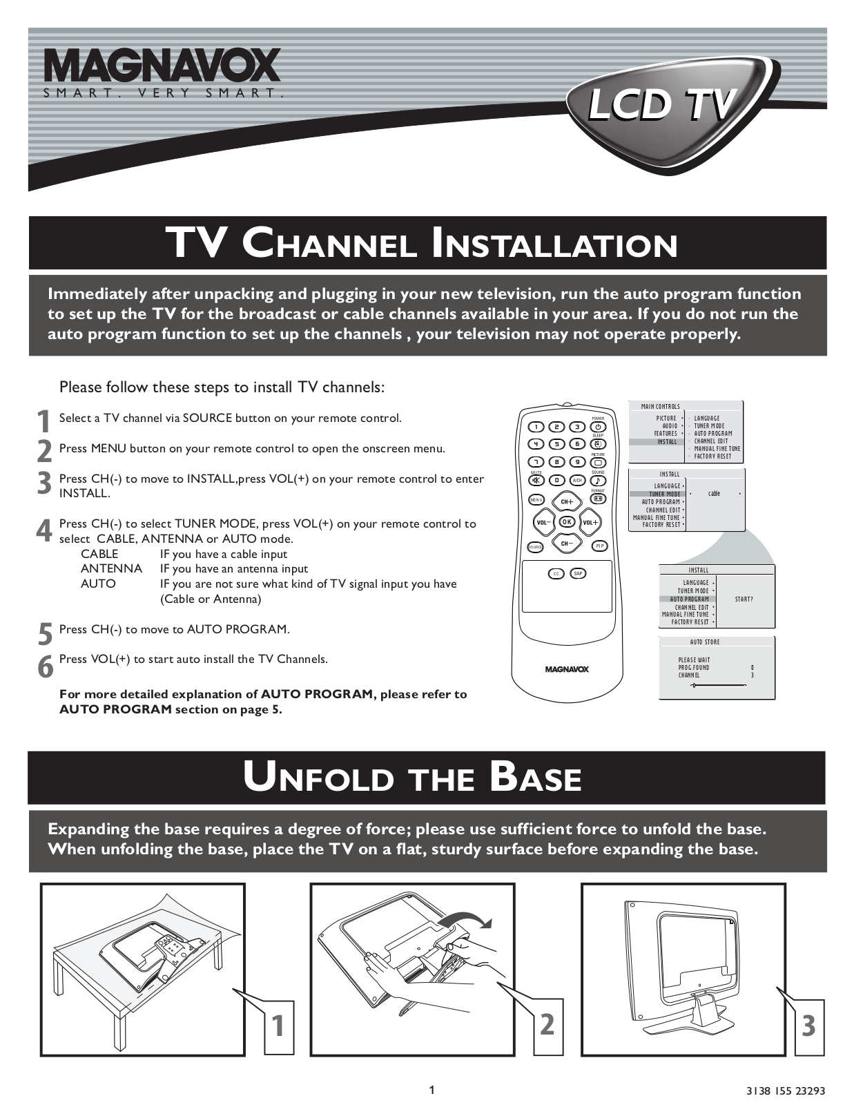 Philips 20MF500T-17B, 20MF500T-17E Quick start guide