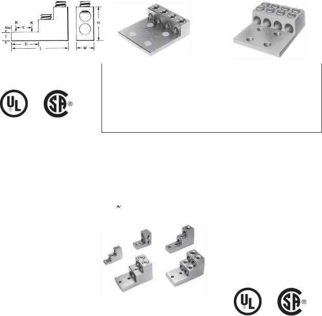 Burndy K4A-U, KK4A-U, K11A-U, K21A-U, K22A-U Catalog Page