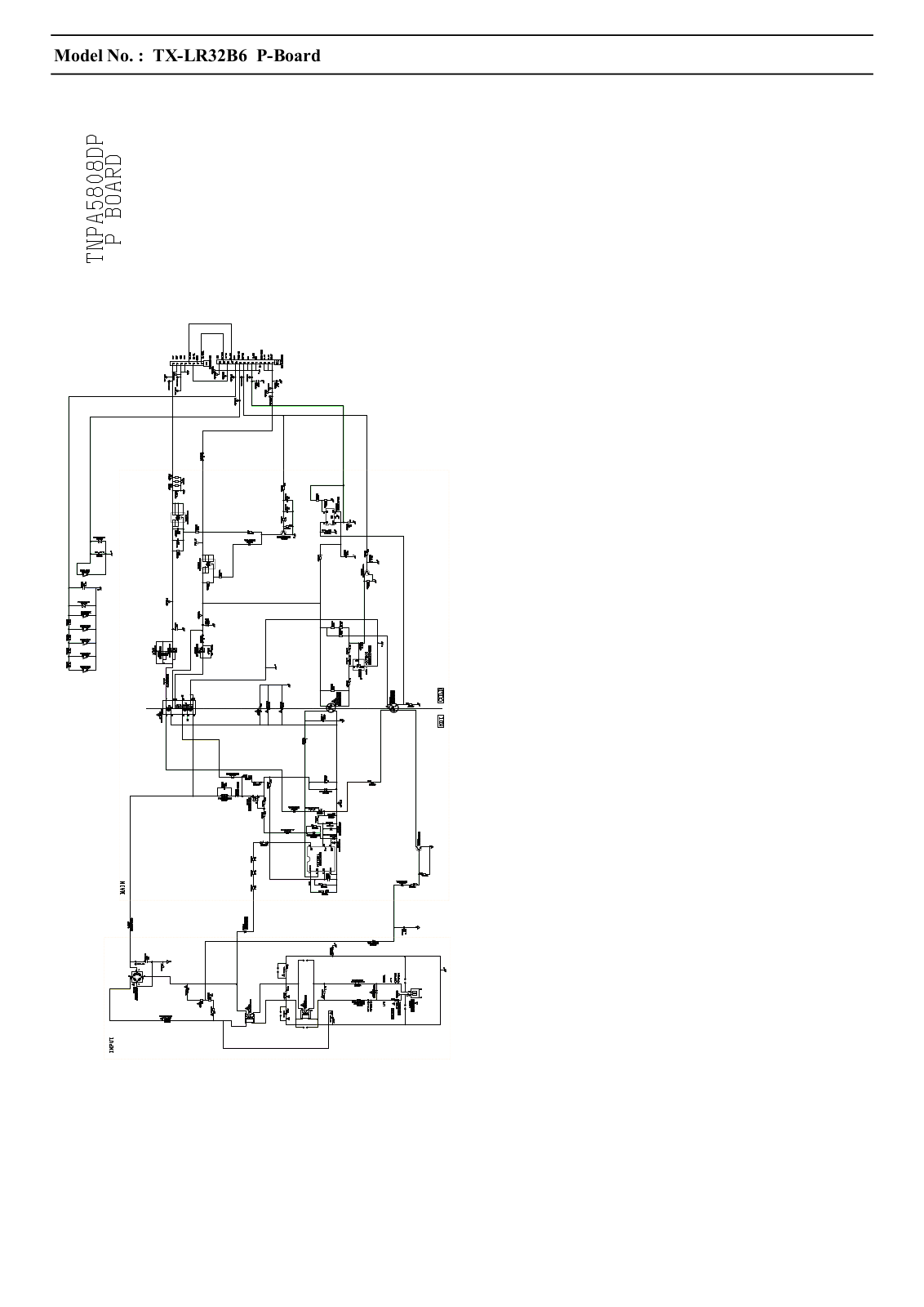 Panasonic Supply TNPA5808DP Schematic