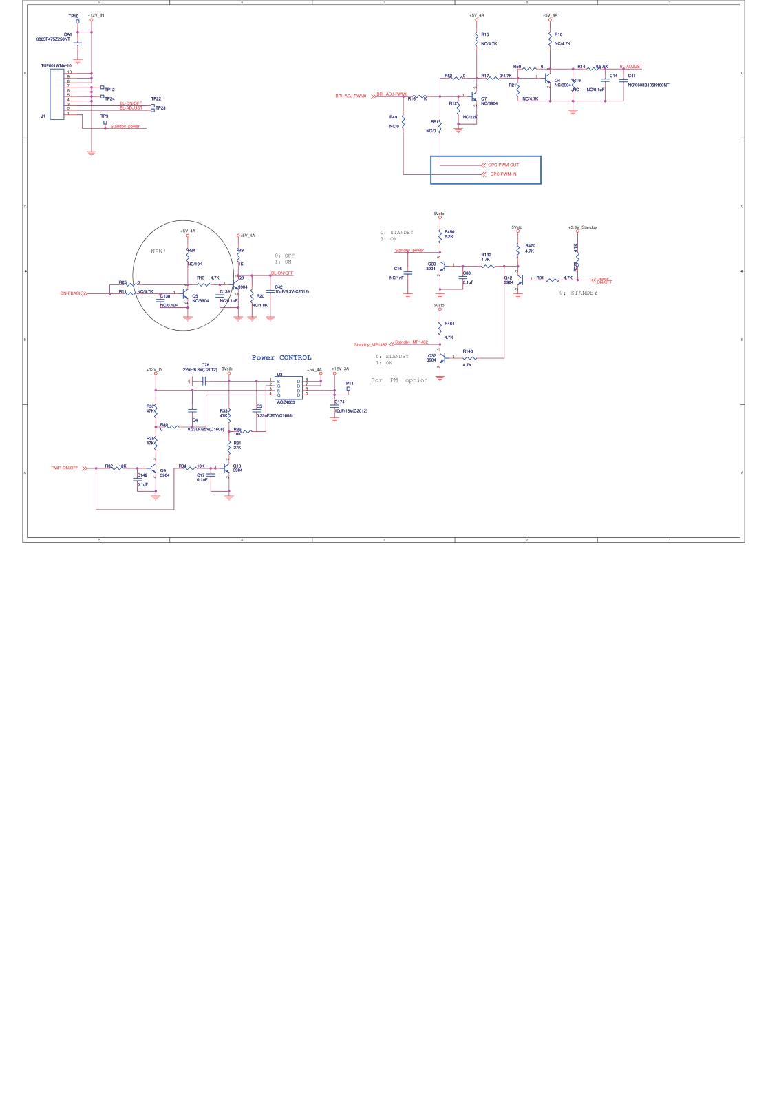 Changhong LED39B2000C Schematic