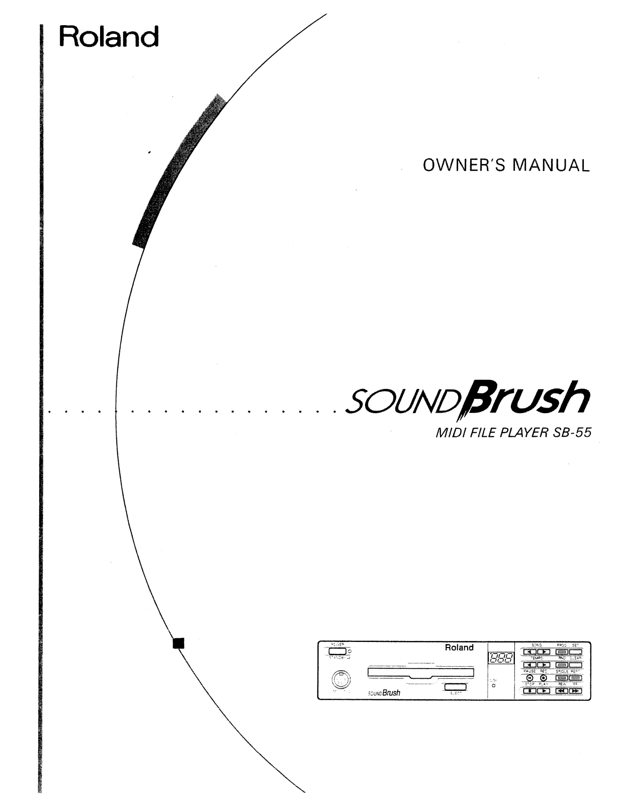 Roland Corporation SB-55 Owner's Manual