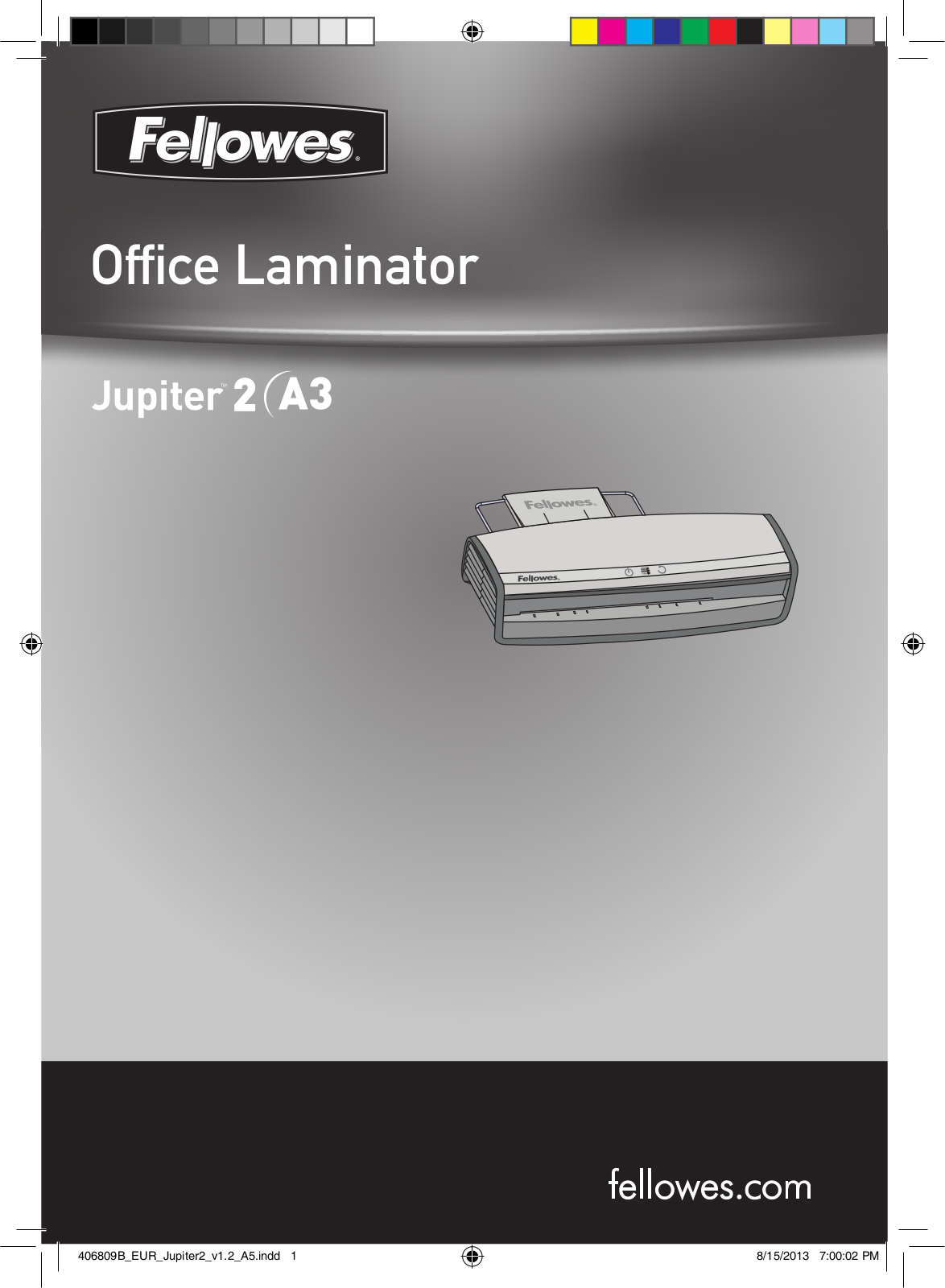 Fellowes Jupiter 2 A3 User guide