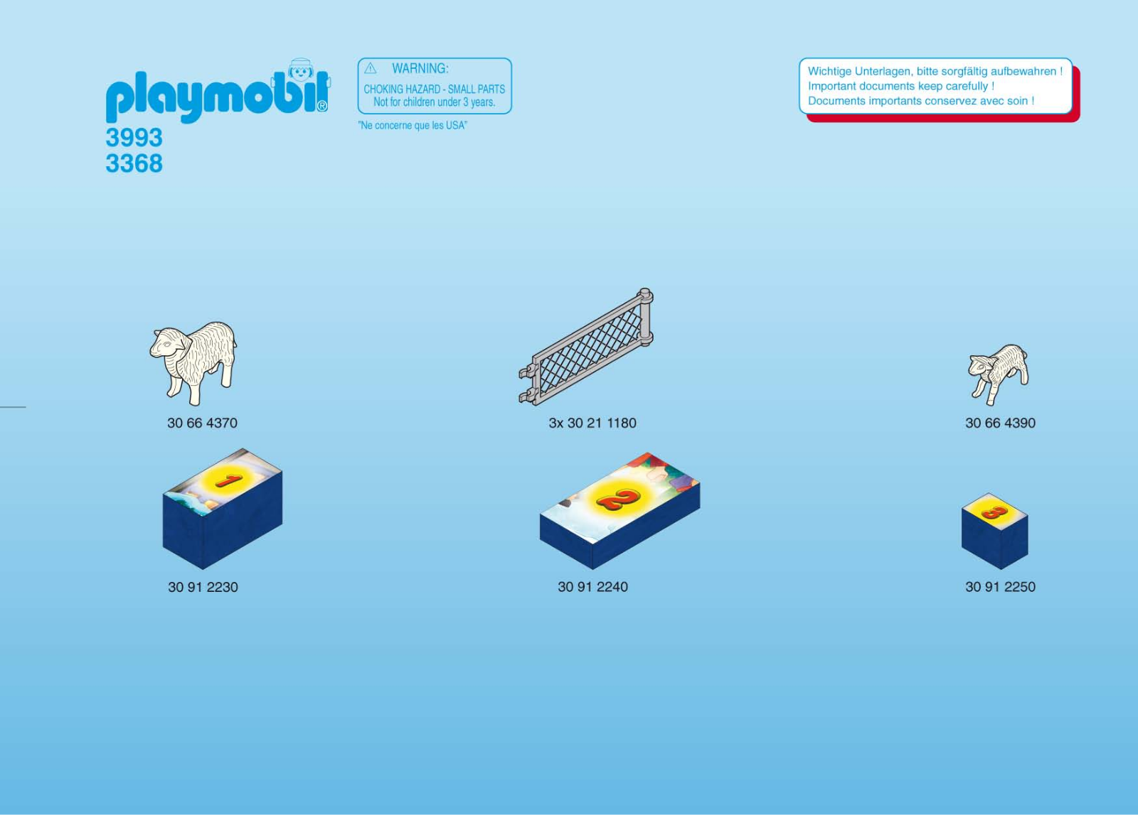 Playmobil 3993 Instructions