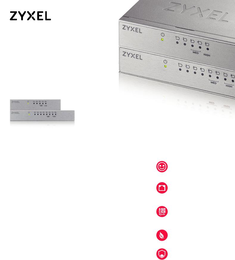 zyxel GS-105B v3, GS-108B v3 User Manual