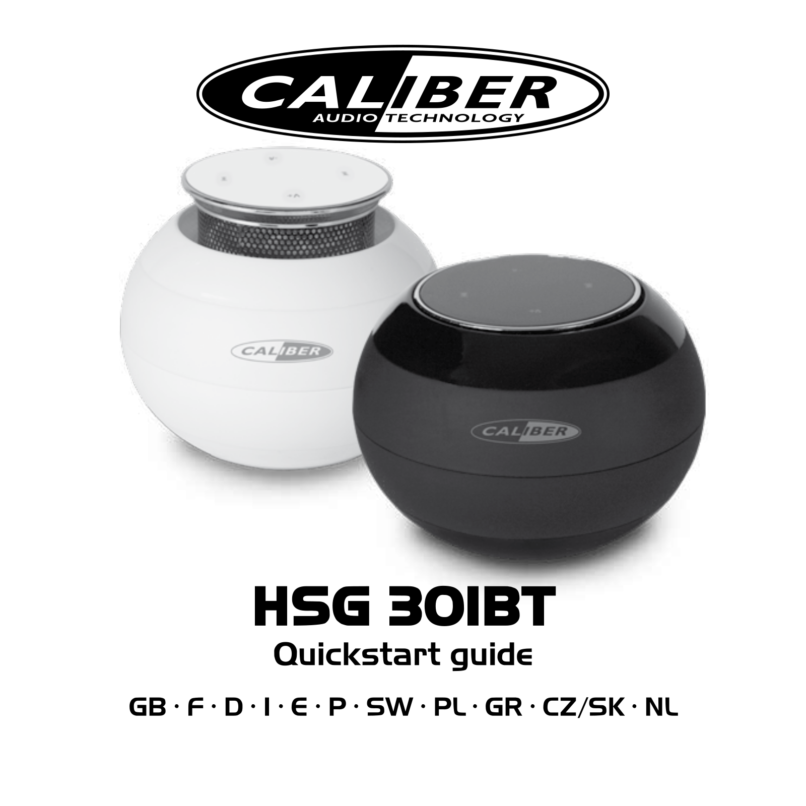 Caliber Audio Technology HSG301BT Quick Start Guide