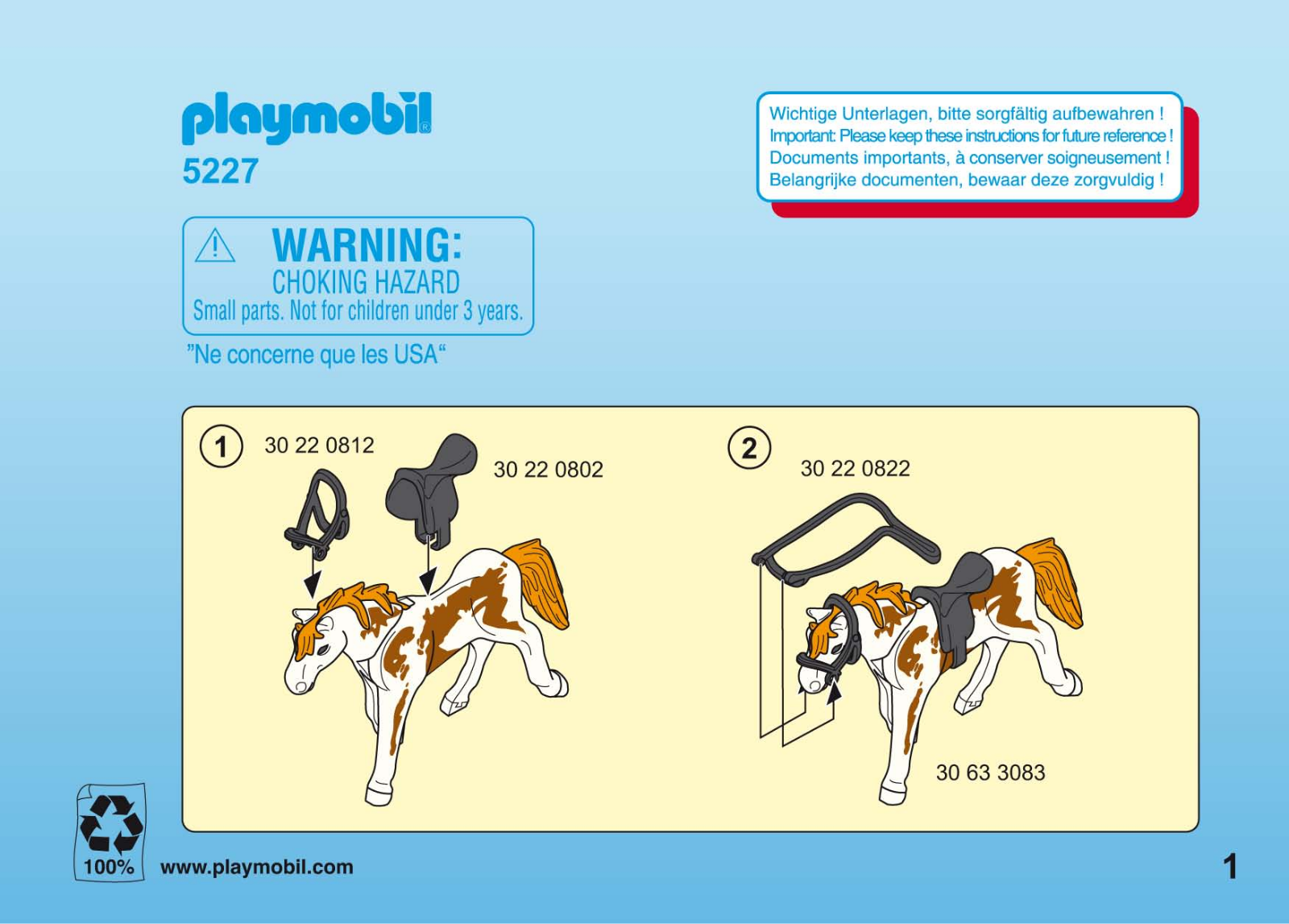 Playmobil 5227 Instructions