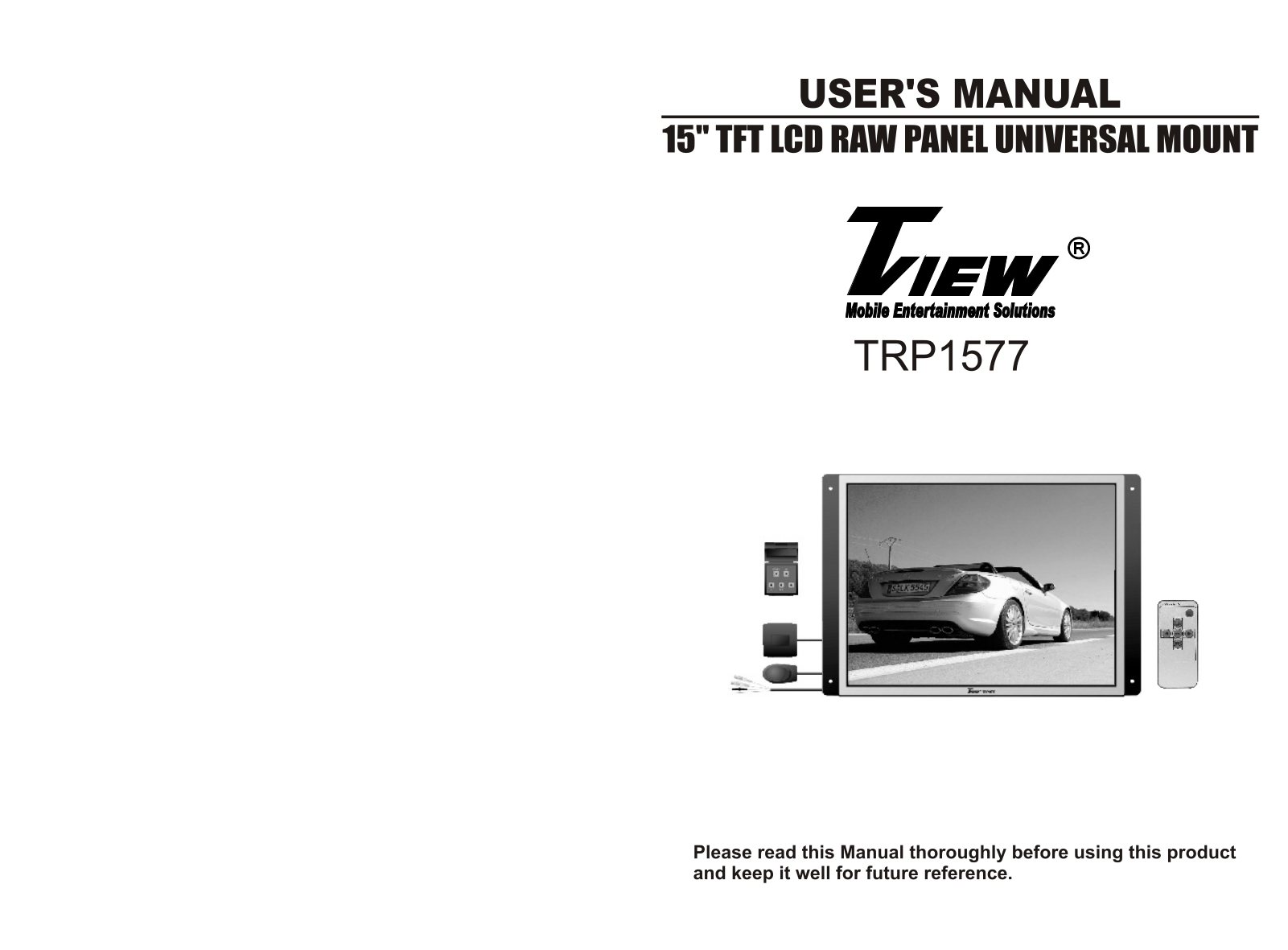 Tview TRP1577 User Manual